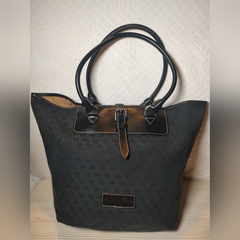 Dooney & Bourke Black Nylon Shoulder/Tote